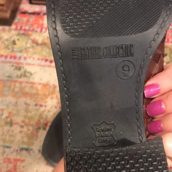 Vintage Leather Mules - Picture 5 of 9